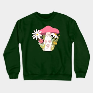 Mushroom House Crewneck Sweatshirt